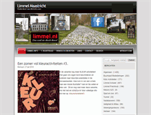 Tablet Screenshot of limmel.maestricht.nl